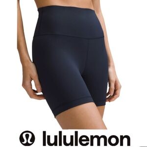 LULULEMON | NWOT Wunder Train High-Rise Short 6" Black Size 4 Athletic Workout
